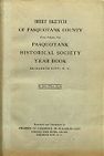 Brief sketch of Pasquotank County